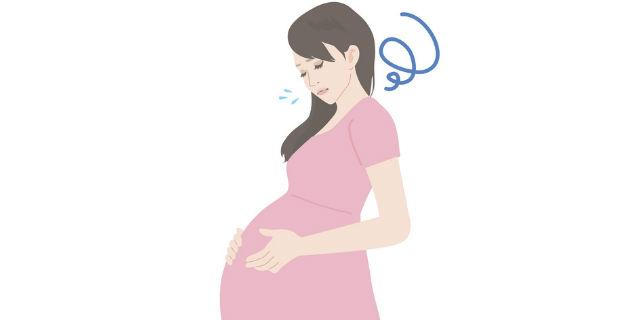 お腹が蒸れて不快な妊婦