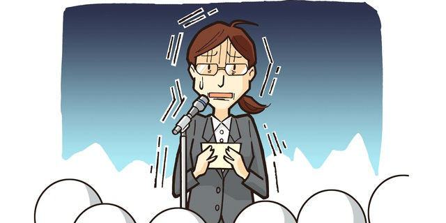 緊張してろれつま回らない