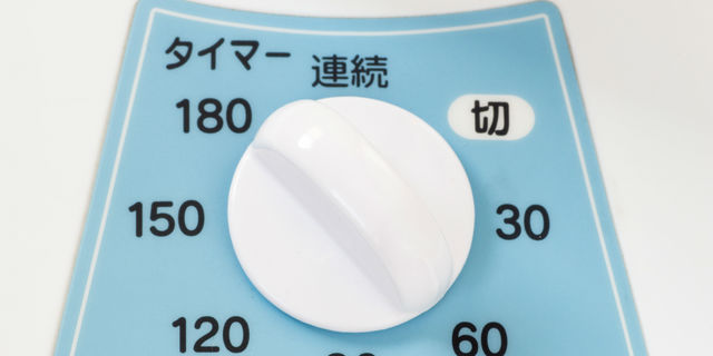 扇風機のタイマー機能