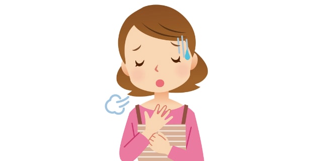 不定愁訴の女性