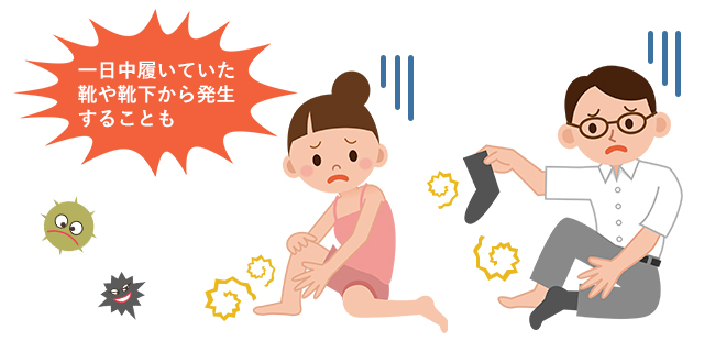 水虫の原因